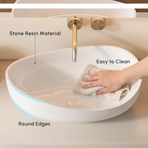 Weibath 22.44'' Oval Vessel Sink